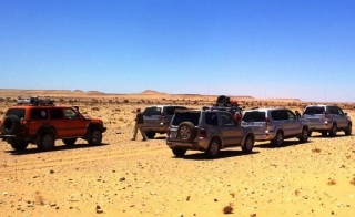ruta en el 4x4